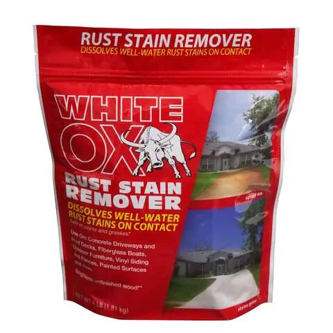 Latest White Ox 4 lb Rust Stain Remover