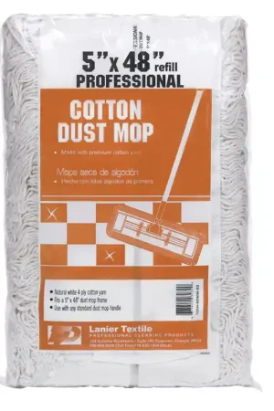 Popular Elite Mops and Brooms Dust Cotton Mop Refill 1 pk