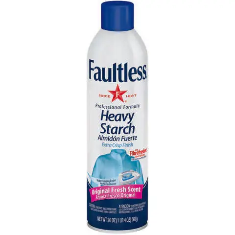 Popular Faultless Fresh Scent Heavy Starch Spray 20 oz