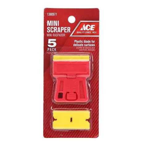 Ace 0.19 in. W Plastic Double Edge Scraper, Pack of 10 Save Now