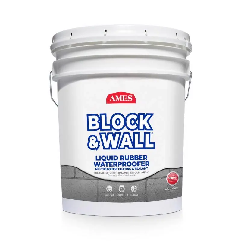AMES Block & Wall White Liquid Rubber Waterproof and Sealer Grab Now