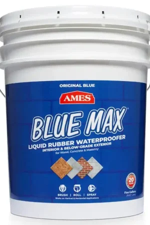 AMES Blue Max Liquid Rubber Blue Waterproof Coating 5 gal Factory Price