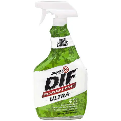High Quality Zinsser DIF Liquid Wallpaper Stripper 32 oz, Pack of 6