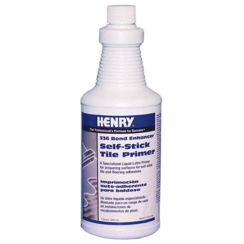 Henry 336 Bond Enhancer Self-Stick Tile Primer 1 qt, Pack of 12 Last Chance