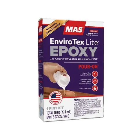 Free Returns MAS High-Gloss Clear Finish 16 oz, Pack of 6