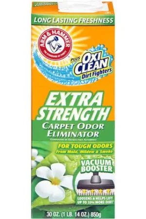 Arm & Hammer Plus OxiClean Fresh Scent Odor Eliminator 30 oz Powder, Pack of 6 Bargain