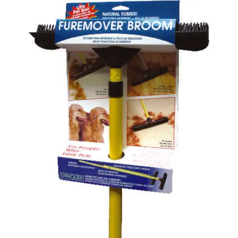Furemover 12 in. W Rubber Broom, Pack of 6 Fan Favorite