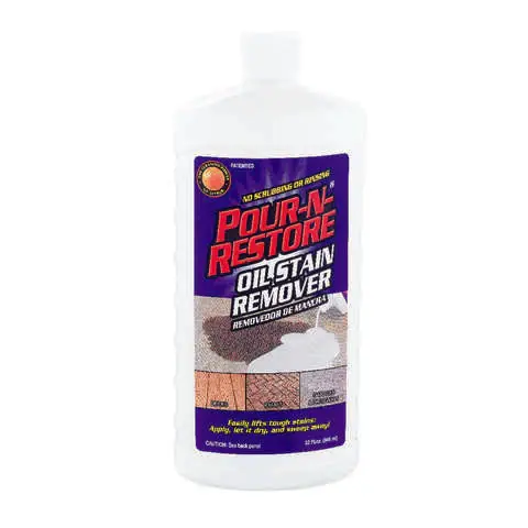 Fast Shipping Pour-N-Restore Orange Scent Oil Stain Remover 32 oz Liquid, Pack of 6