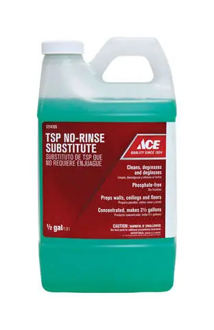 Weekend Sale Ace No Scent TSP No-Rinse Substitute Liquid 1/2 gal, Pack of 4