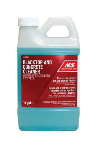 Ace Blacktop And Concrete Cleaner 64 oz Liquid, Pack of 4 Direct From Factory