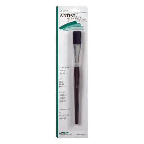 Special Offer Linzer 1 in. Flat Touch-Up Paint Brush, Pack of 12
