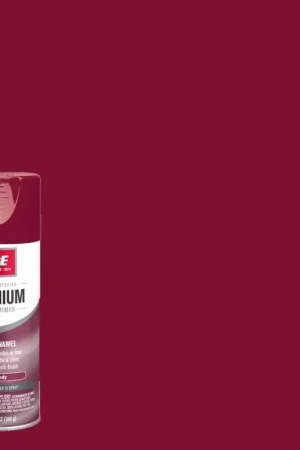 Ace Premium Gloss Burgundy Paint + Primer Enamel Spray 12 oz, Pack of 6 Fan Favorite