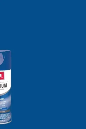 Ace Premium Gloss Royal Blue Paint + Primer Enamel Spray 12 oz, Pack of 6 Today Only