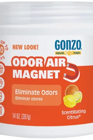 Exclusive Offer Gonzo Natural Magic Citrus Scent Odor Absorber 14 oz Gel
