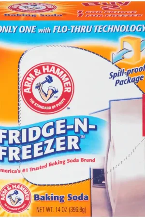 Arm & Hammer Fridge-N- Freezer No Scent Baking Soda Cleaner Powder 14 oz, Pack of 12 Limited Time
