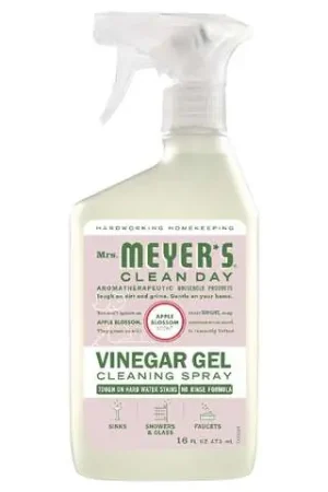 Bargain Mrs. Meyer's Clean Day Apple Blossom Scent Concentrated Vinegar Gel Cleaner Liquid Spray 16 oz, Pack of 6