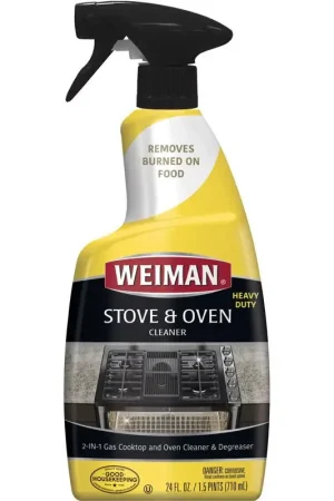 Secure Checkout Weiman No Scent Oven And Grill Cleaner 24 oz Liquid, Pack of 6
