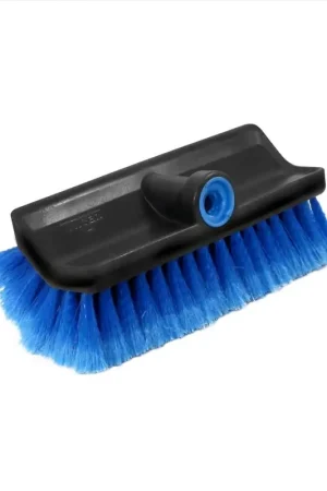 Unger 10 in. W Soft Bristle Plastic Handle Multi-Angle Wash Brush Mega Sale