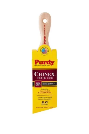 Hot Picks Purdy Chinex Elite Cub 2 in. Extra Stiff Angle Trim Paint Brush
