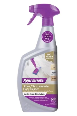 Hassle-Free Returns Rejuvenate No Scent Stone and Tiler Cleaner 32 oz Liquid, Pack of 6