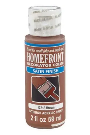 Homefront Satin Brown Hobby Paint 2 oz, Pack of 3 Hot Deal