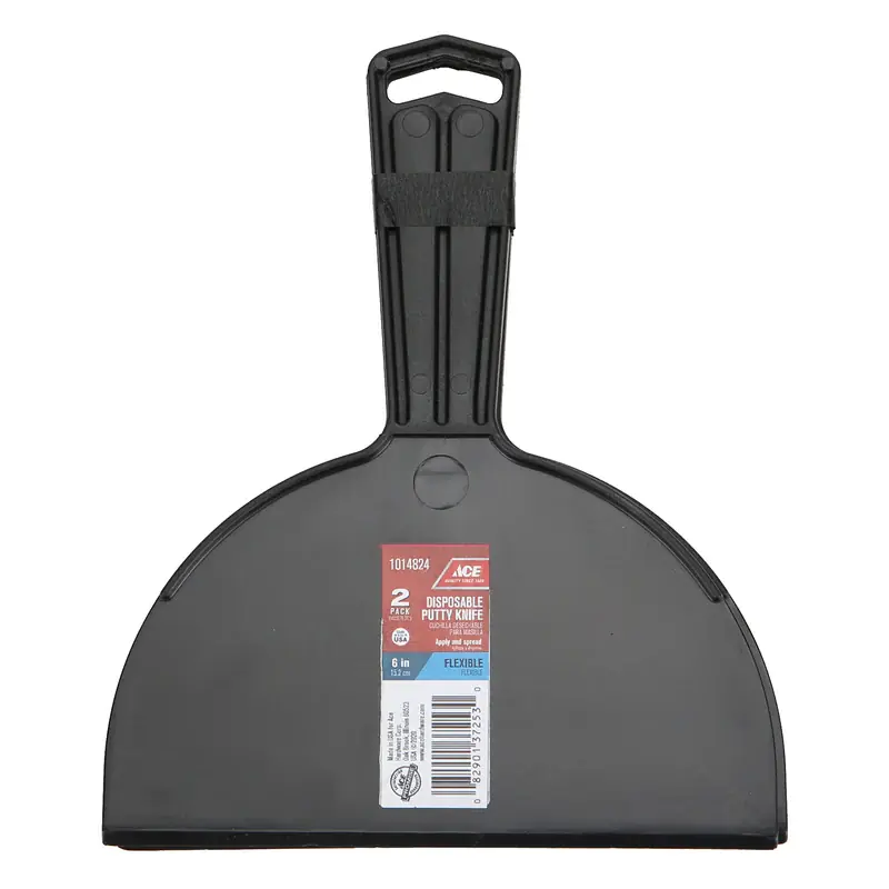 Latest Ace 6 in. W Plastic Flexible Scraper, Pack of 10