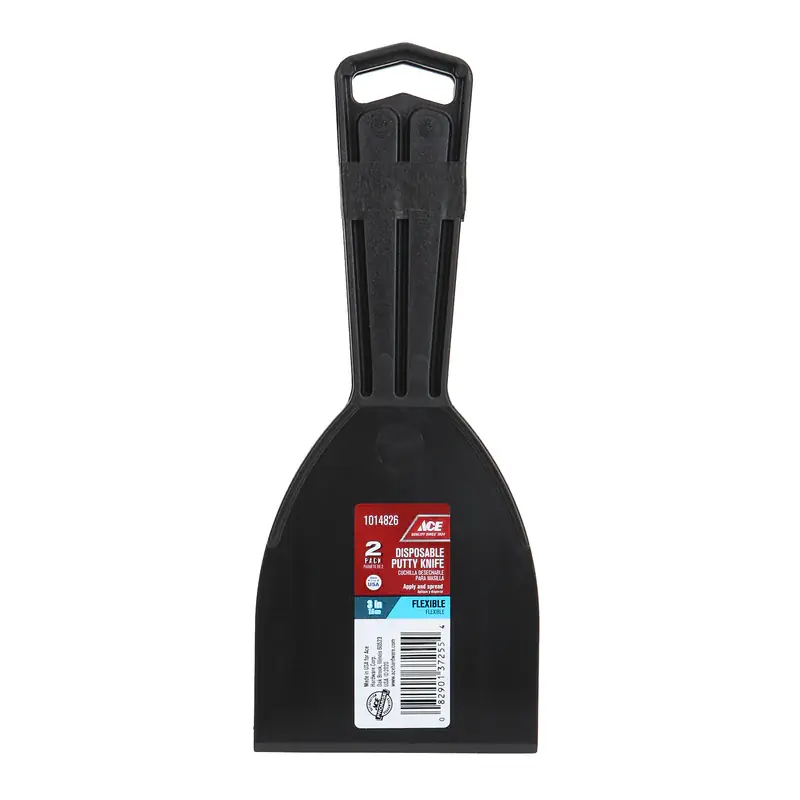 Professional Grade Ace 3 in. W Plastic Flexible Scraper, Pack of 10