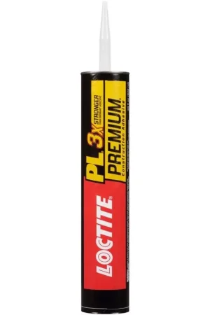 Loctite PL Premium Polyurethane Construction Adhesive 28 oz, Pack of 12 Final Sale