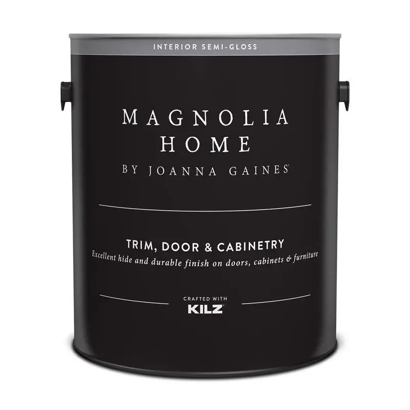 Direct From Factory Magnolia Home by Joanna Gaines KILZ Semi-Gloss Tintable Base 1 Cabinet and Trim Paint Interior 1 gal, Pack of 4