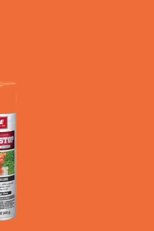 Ace Rust Stop Gloss Safety Orange Protective Enamel Spray Paint 15 oz, Pack of 6 New Release
