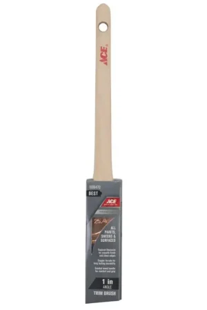 Ace Best 1 in. Angle Paint Brush, Pack of 6 Luxury
