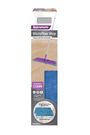 Hot Picks Rejuvenate 16 in. W Flat Mop Kit