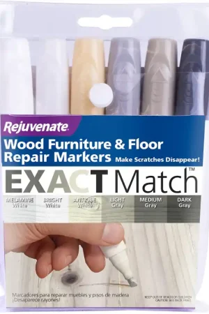 Rejuvenate Assorted Wood Furniture & Floor Repair Markers 6 pk, Pack of 6 Last Chance