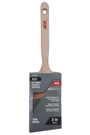 Ace Best 3 in. Angle Trim Paint Brush, Pack of 6 Secure Checkout