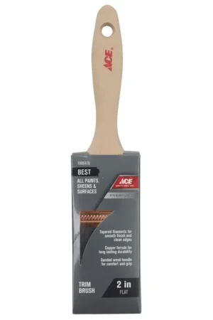 Ace Best 2 in. Flat Trim Paint Brush, Pack of 6 Best Price