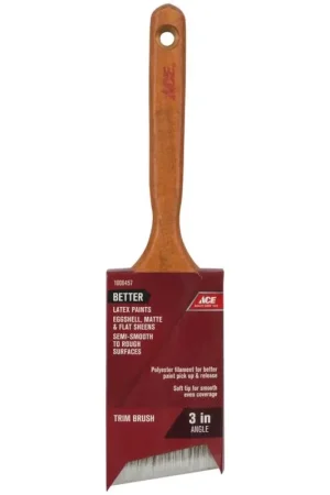 Ace Better 3 in. Angle Paint Brush, Pack of 6 Low Price