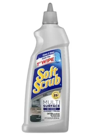 Soft Scrub Non-Scented Scent Multi-Surface Cleaner Gel 18.3 oz, Pack of 9 Seasonal Sale