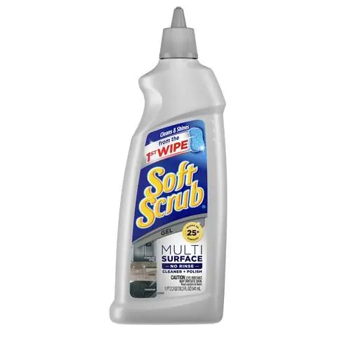 Soft Scrub Non-Scented Scent Multi-Surface Cleaner Gel 18.3 oz, Pack of 9 Seasonal Sale