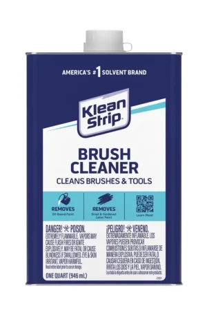 Fan Favorite Klean Strip Methyl Ethyl Ketone Brush Cleaner 1 qt, Pack of 6