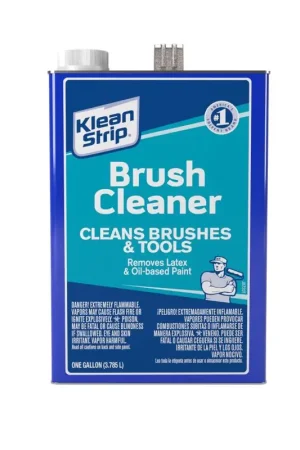 Klean Strip Methyl Ethyl Ketone Brush Cleaner 1 gal, Pack of 4 Latest