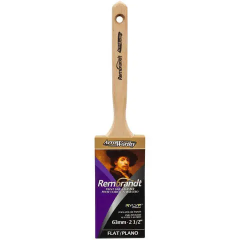 Express Delivery ArroWorthy Rembrandt 2-1/2 in. Medium Stiff Flat Paint Brush