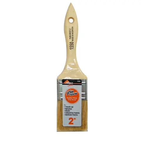 Linzer 2 in. Double Thick Flat Chip Brush, Pack of 24 Clearance