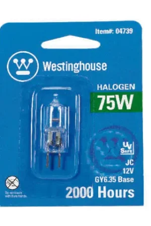 Westinghouse 75 W T4 Decorative Halogen Bulb 1,350 lm White 1 pk Weekend Sale