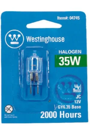 Westinghouse 35 W JC Decorative Halogen Bulb 600 lm Warm White 1 pk Trending