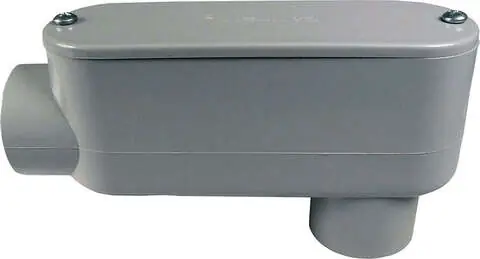 Professional Grade Cantex 2 in. D PVC Conduit Body For PVC 1 each