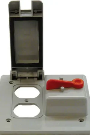 Shop Now Cantex Rectangle PVC 2 gang 4-11/16 in. H X 4-7/8 in. W Outlet/Switch Box