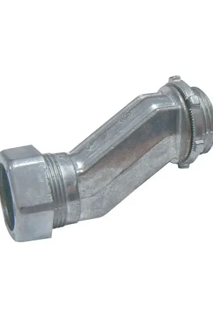 Sigma Engineered Solutions ProConnex 1/2 in. D Die-Cast Zinc Offset Compression Connector For EMT 1 Factory Price