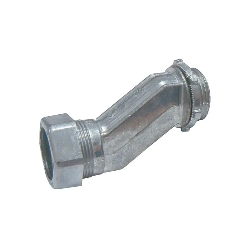 Sigma Engineered Solutions ProConnex 1/2 in. D Die-Cast Zinc Offset Compression Connector For EMT 1 Factory Price