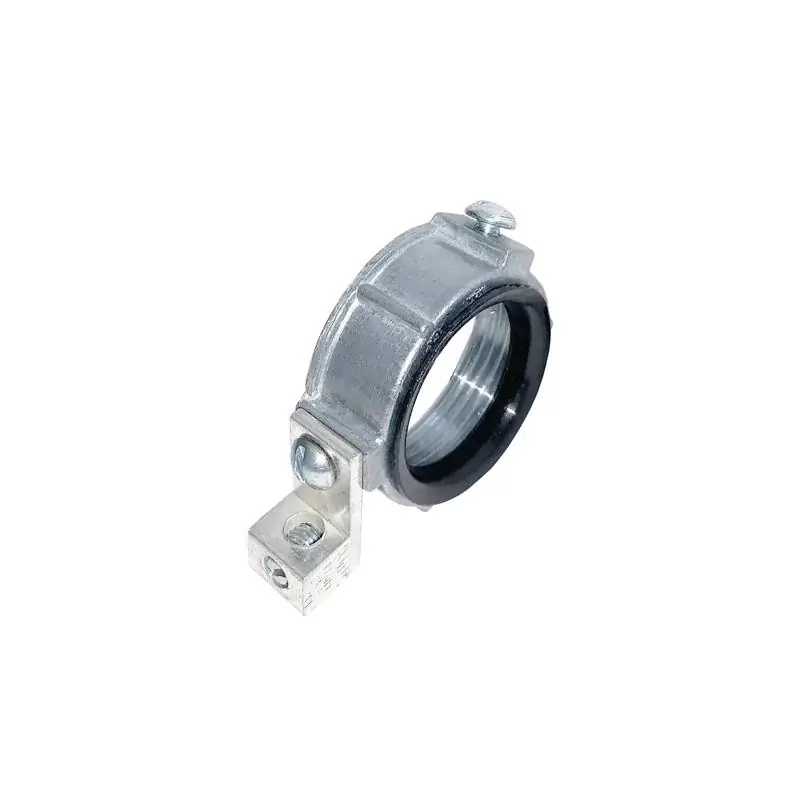 Sigma Engineered Solutions ProConnex 1/2 in. Zinc Insulated Grounding Bushing 1 pk Budget