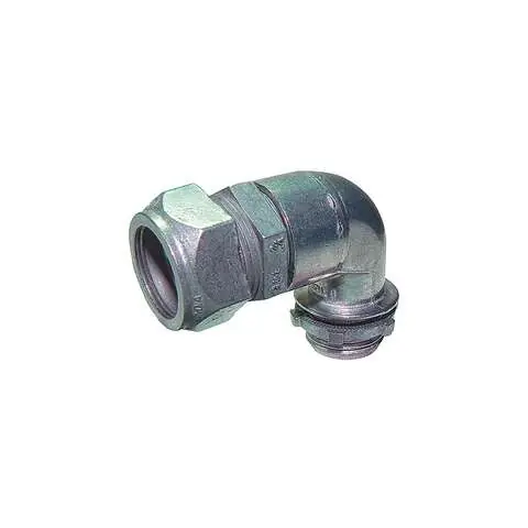 Sigma Engineered Solutions ProConnex 3/4 in. D Die-Cast Zinc 90 Degree Compression Connector For EMT Mega Sale